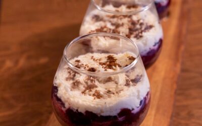 Cranberry tiramisu