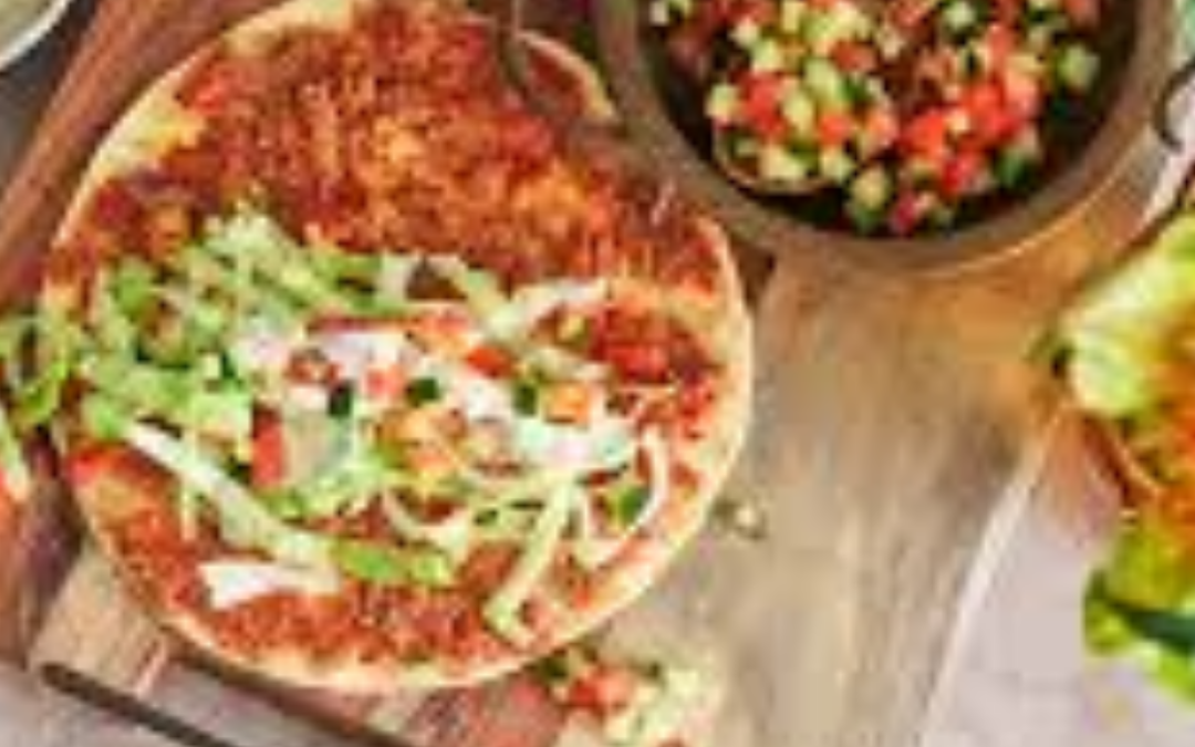 Turkse pizza – lahmacun