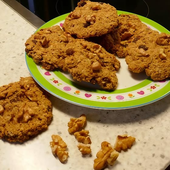 Gezonde appel-havermoutkoeken